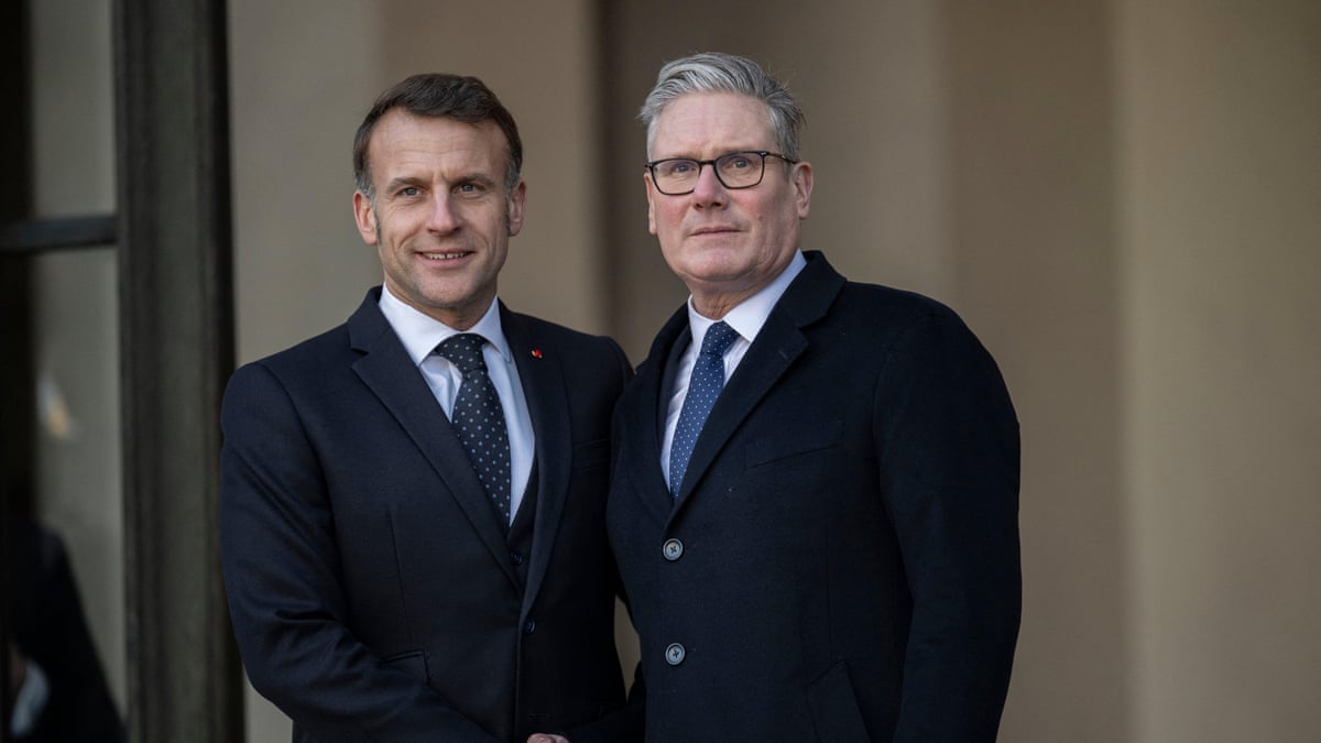 Macron and Starmer chair 'coalition of the willing' video conference – watch live
