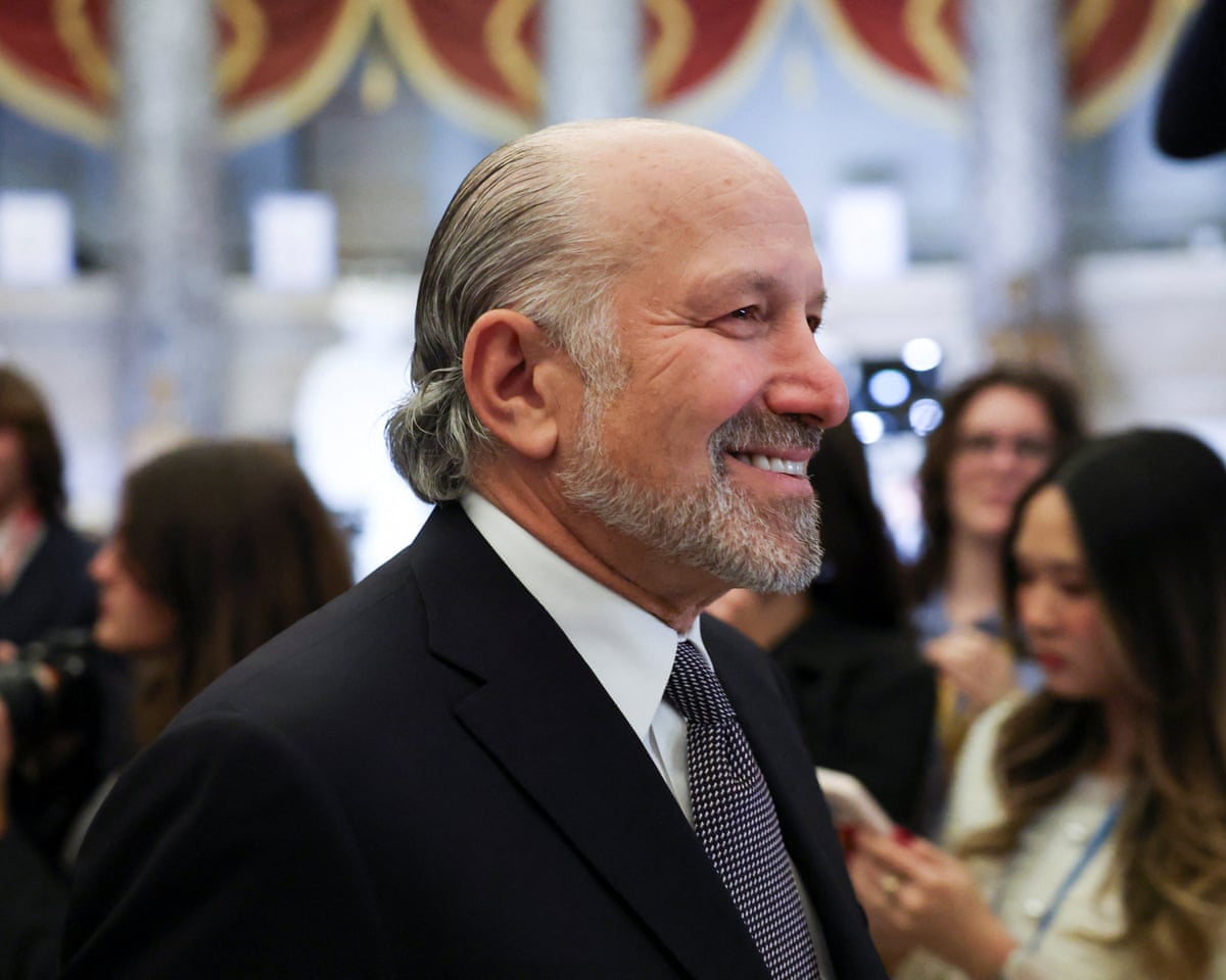 Commerce secretary Howard Lutnick arrives Trump’s State of the Union address, 24 February 2026.