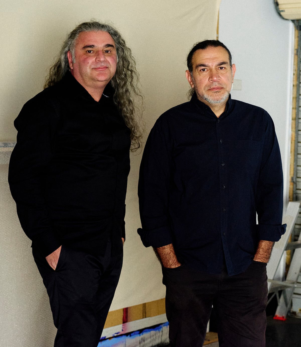 Curator Michael Dagostino and artist Khaled Sabsabi, who will represent Australia at the 2026 Venice Biennale.