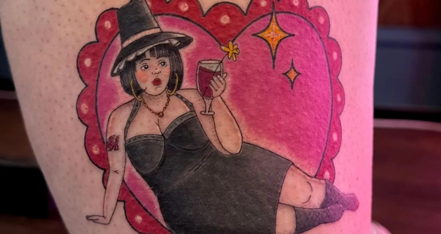 Sadie Evans Nessa from Gavin and Stacey tattoo