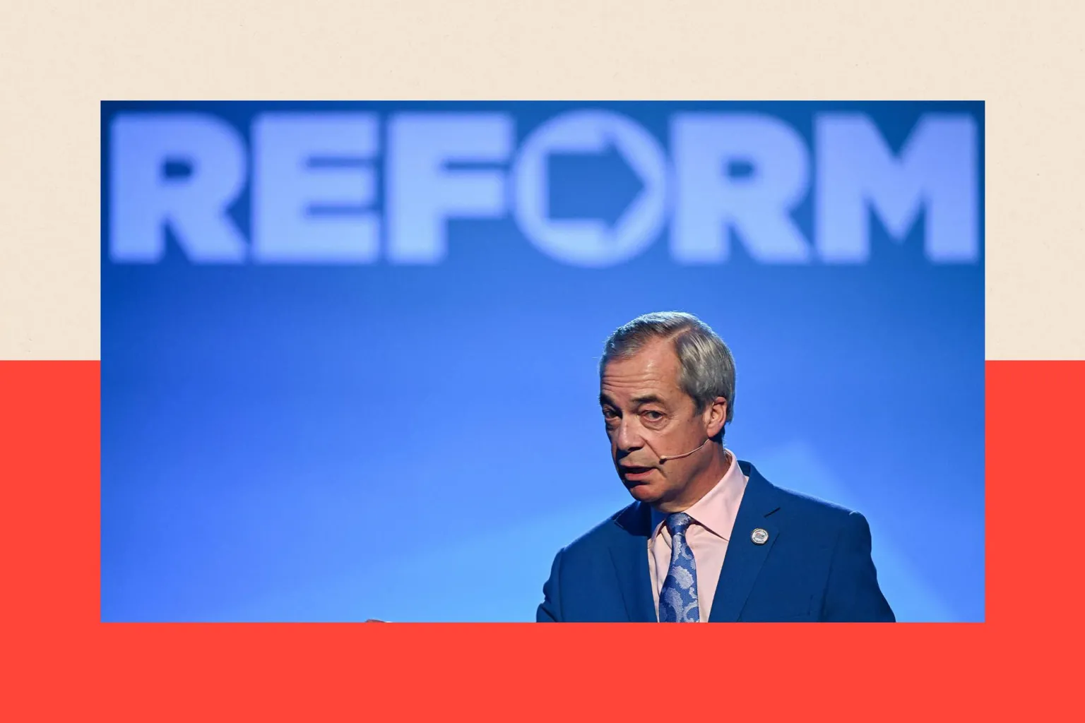  Britain's Reform UK leader Nigel Farage speaks at an event to announce members of the party's shadow cabinet