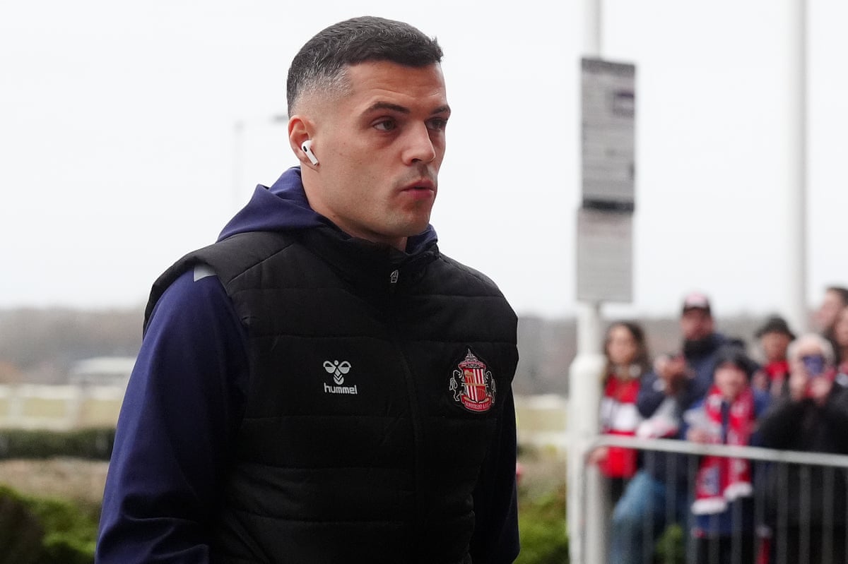 Granit Xhaka is back in his rightful place in the heart of Sunderland’s midfield.