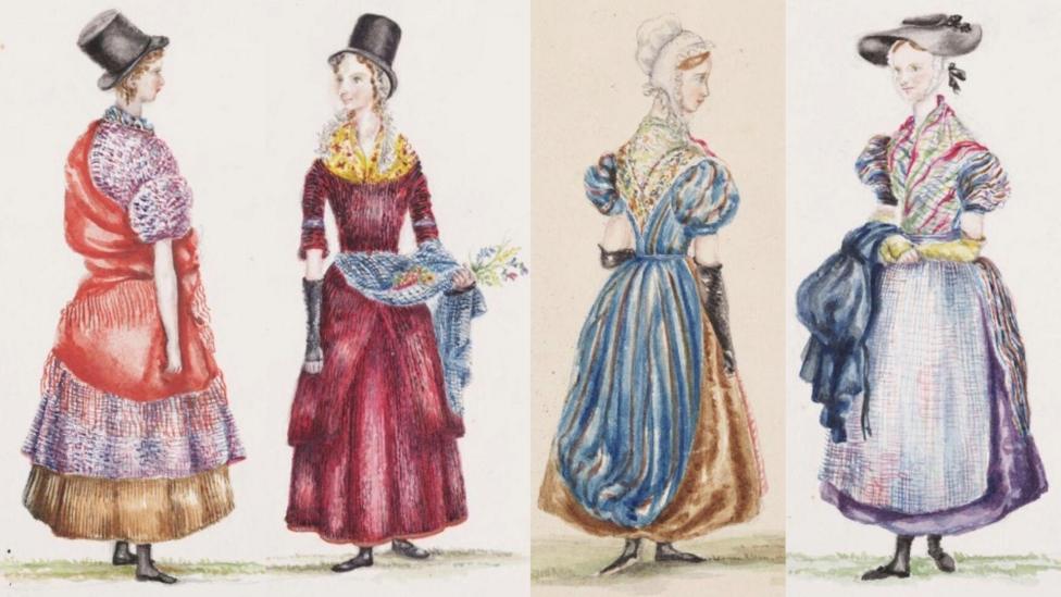 dyfrliwiau o wisgoedd