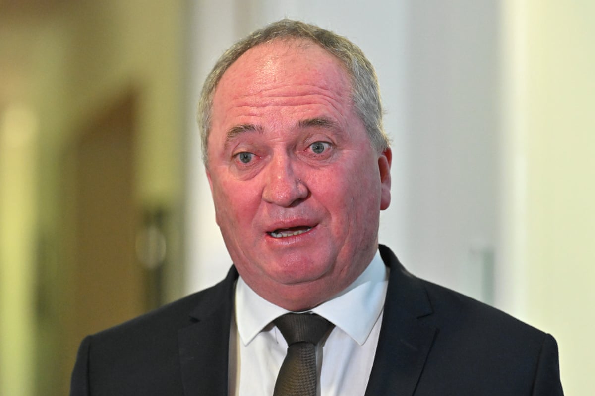 One Nation member for New England, Barnaby Joyce.
