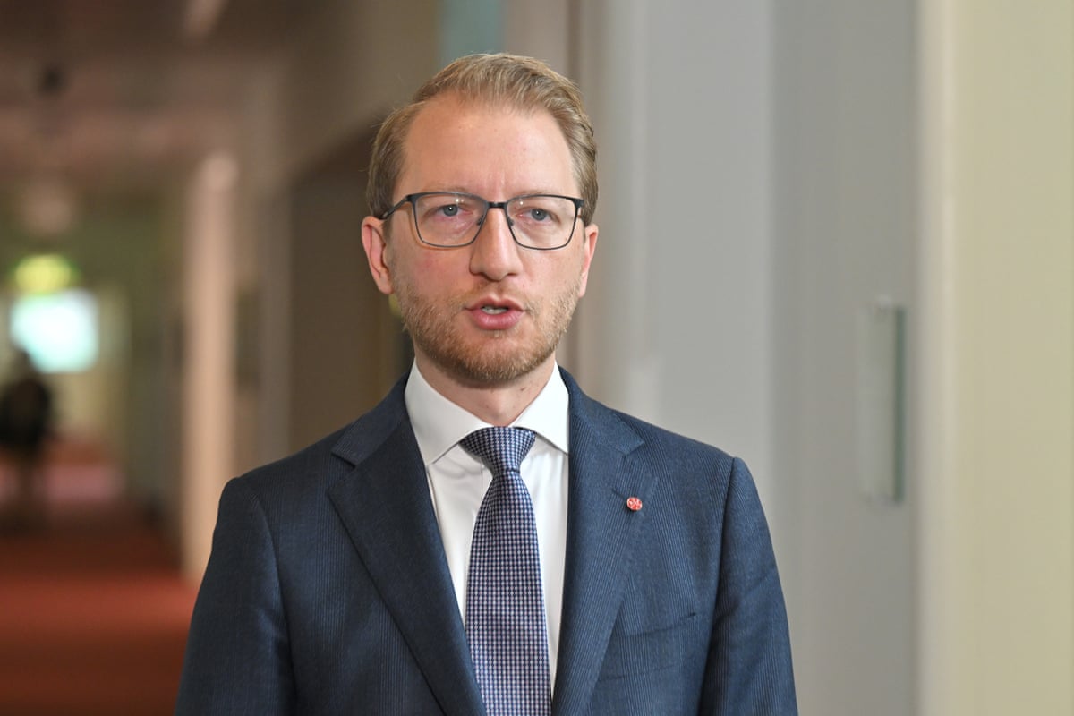 Shadow minister for defence, James Paterson.