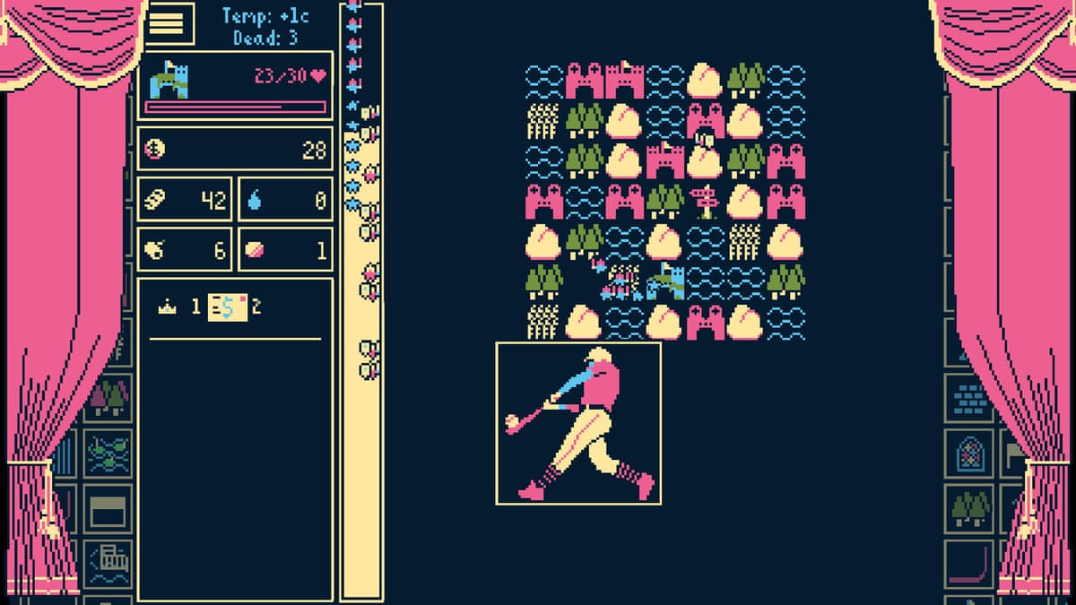 A screenshot from Titanium Court