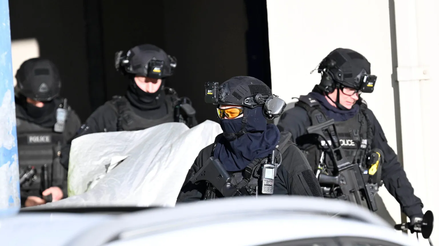 Four firearms officers