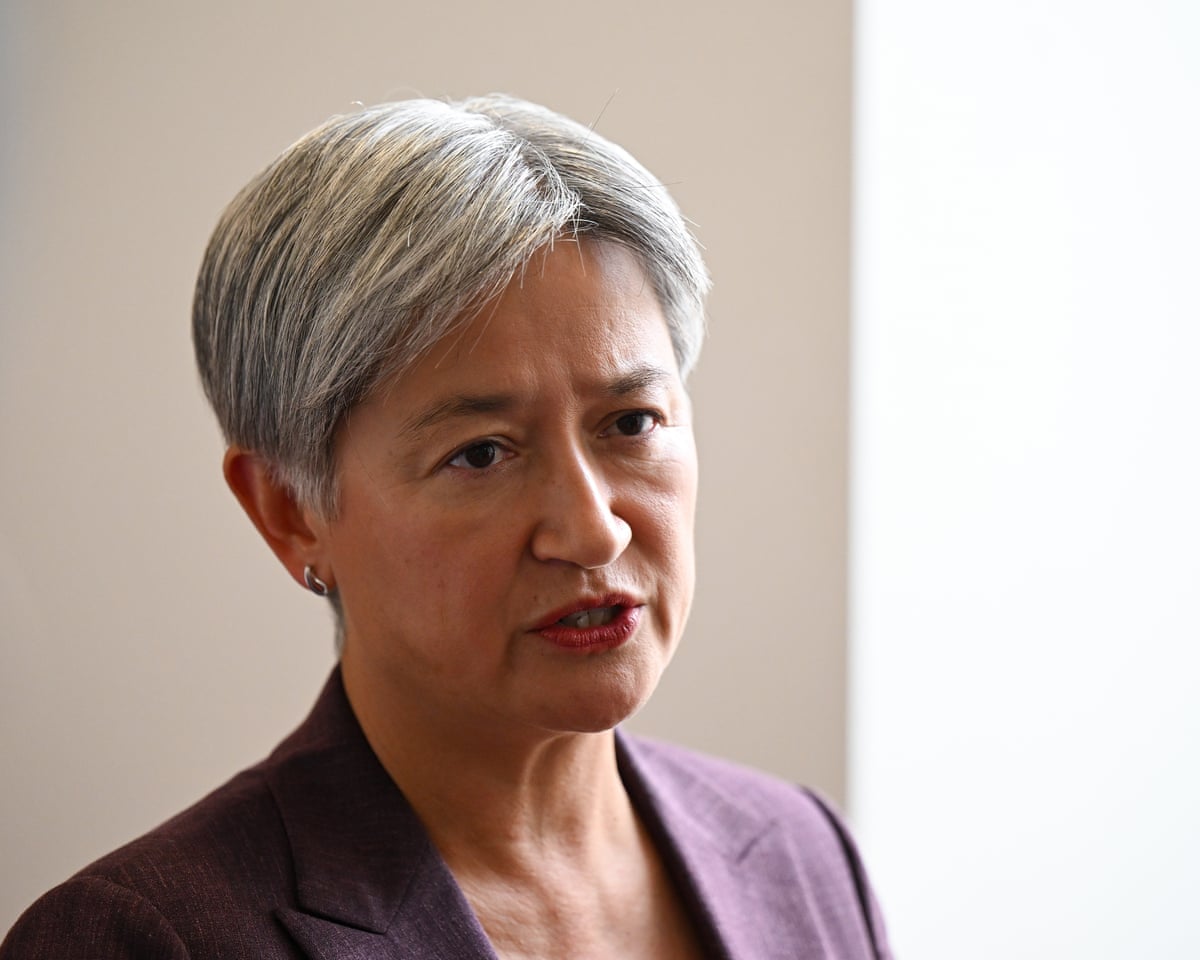 Australian foreign minister Penny Wong.