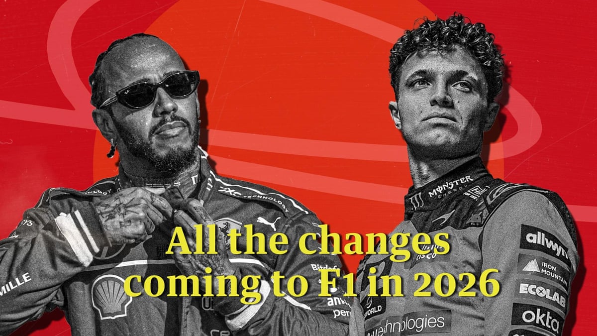 All the changes coming to Formula One in 2026 – video