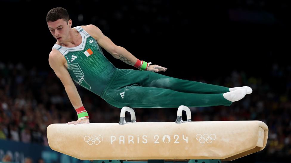 McClenaghan‘s last routine in competition was the Olympic Final in Paris