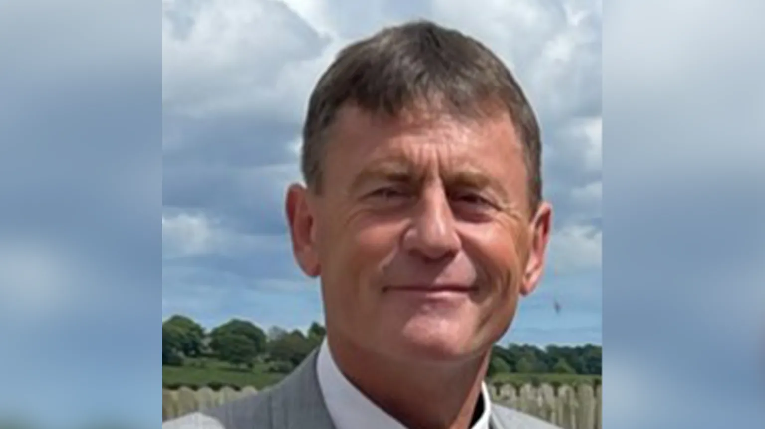 Police Scotland Alun Harris-Richards, a man with short brown hair, wearing a white shirt and grey waistcoat