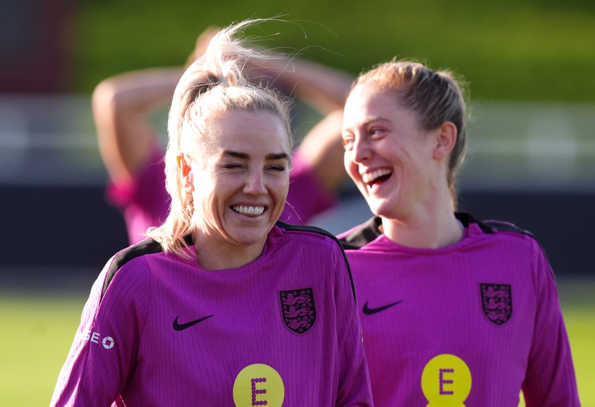 Alex Greenwood (left) and Keira Walsh.