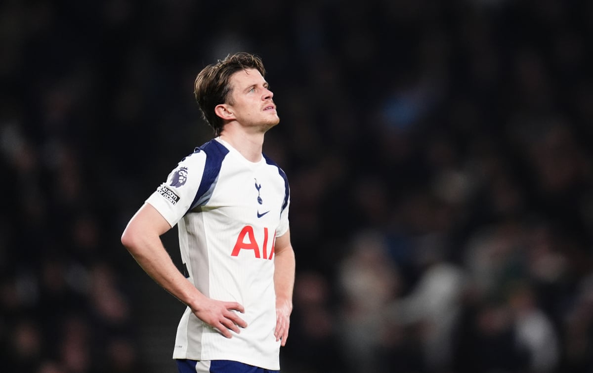 Tottenham Hotspur's Conor Gallagher appears dejected