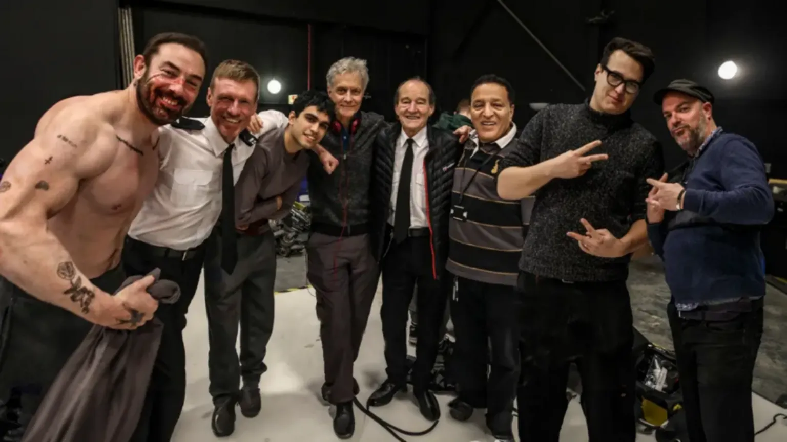 Jailbroken Films A group of actors and film staff in a studio