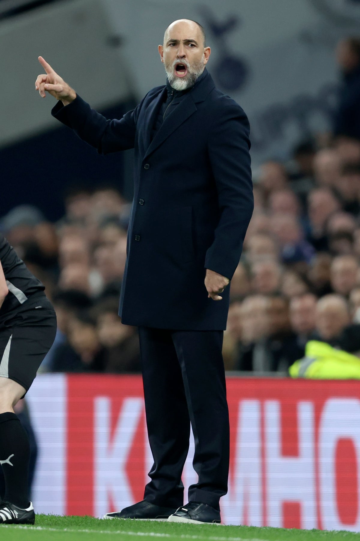 Igor Tudor during the match between Tottenham and Crystal Palace