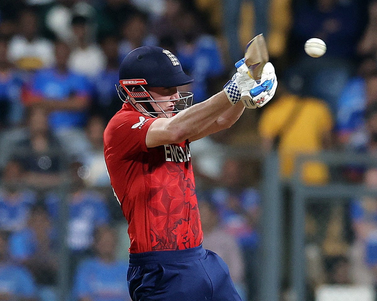England’s Harry Brook hits out in the T20 World Cup semi-final defeat by India