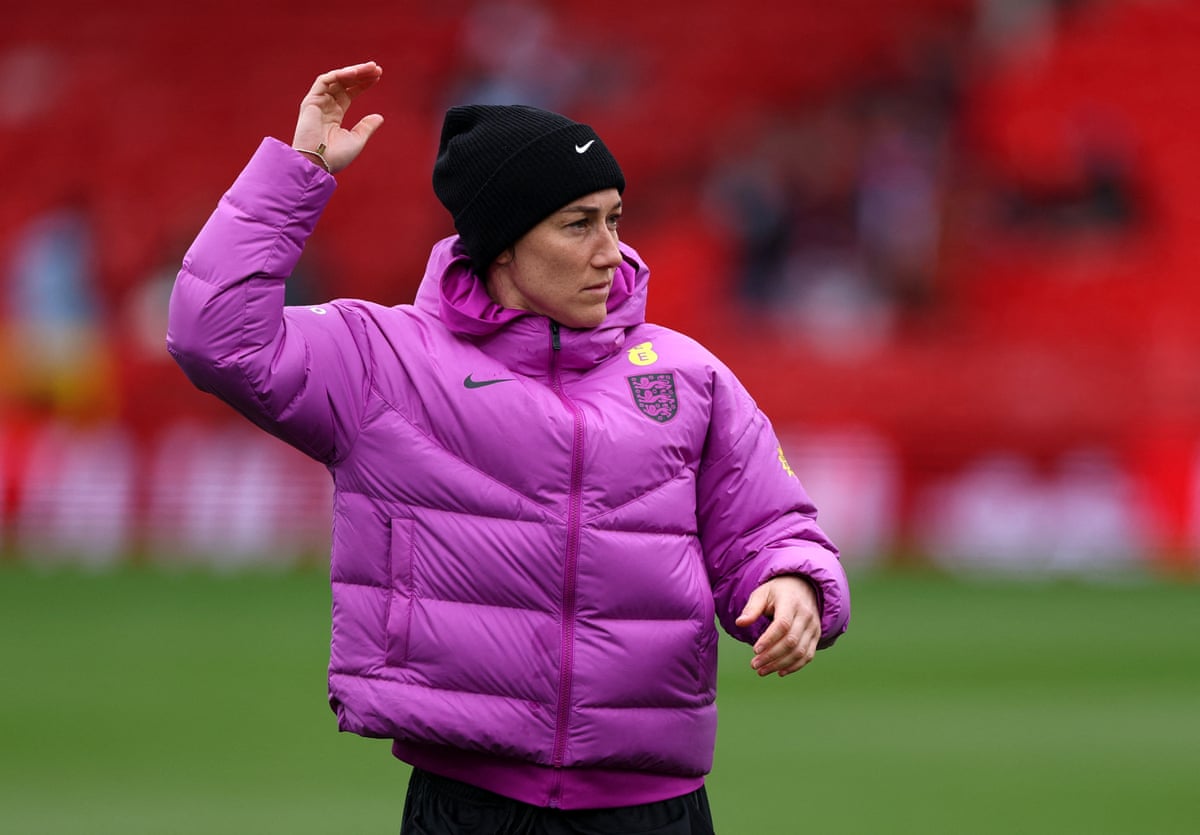Lucy Bronze before the match at the City Ground