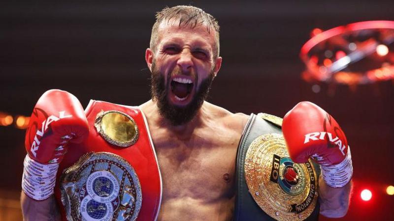 Anthony Cacace after his IBF title win over Joe Cordina 