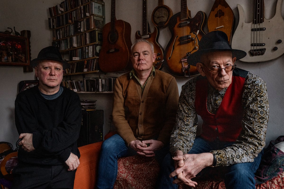 Part of the new Swell Maps lineup. From left: Lee McFadden, David Barrington, and Jowe Head.