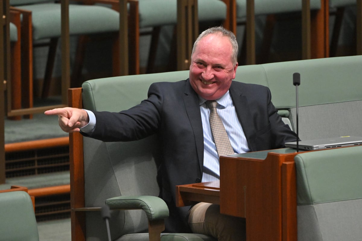 One Nation member for New England, Barnaby Joyce during question time on Thursday.