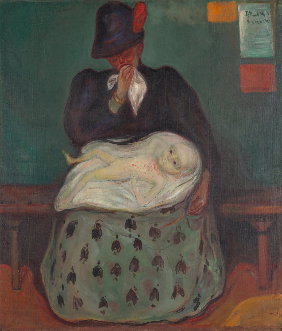 ‘Skeleton child’ … Edvard Munch’s Inheritance (1897–1899).