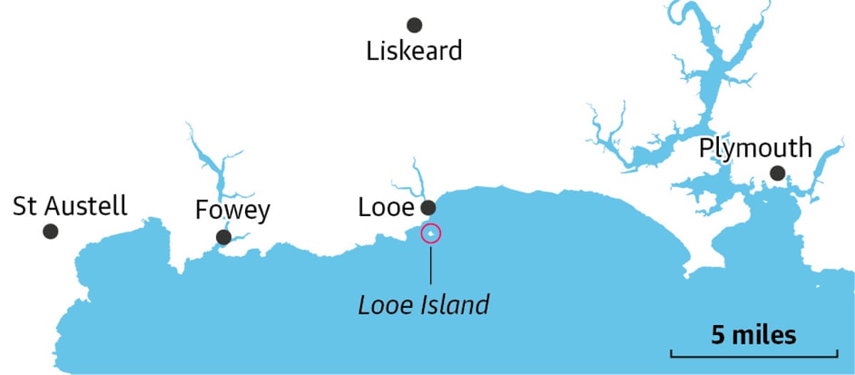 TRAVEL map Looe Island