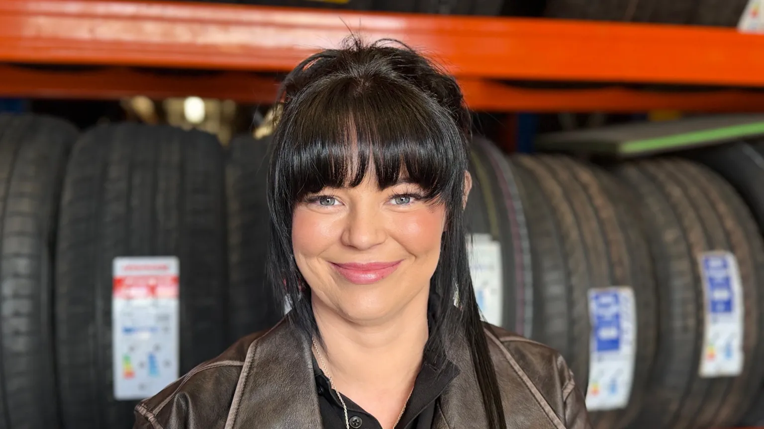 Hannah Jones, owner of DJ Tyres
