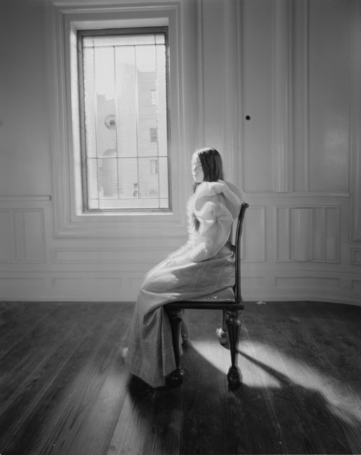 ‘It was meditative for us’ … Emma Stone on the set of Poor Things.