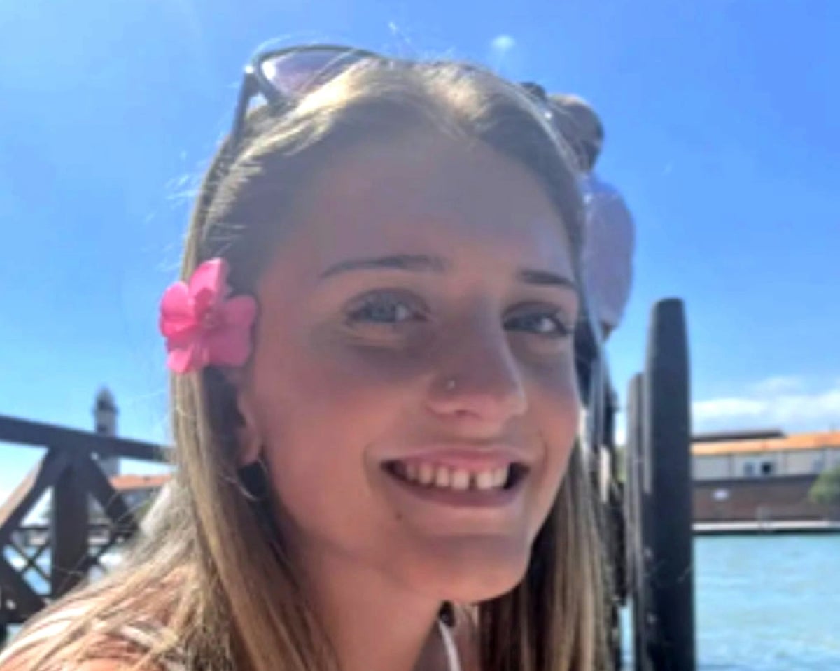 Juliette smiling on a sunny day