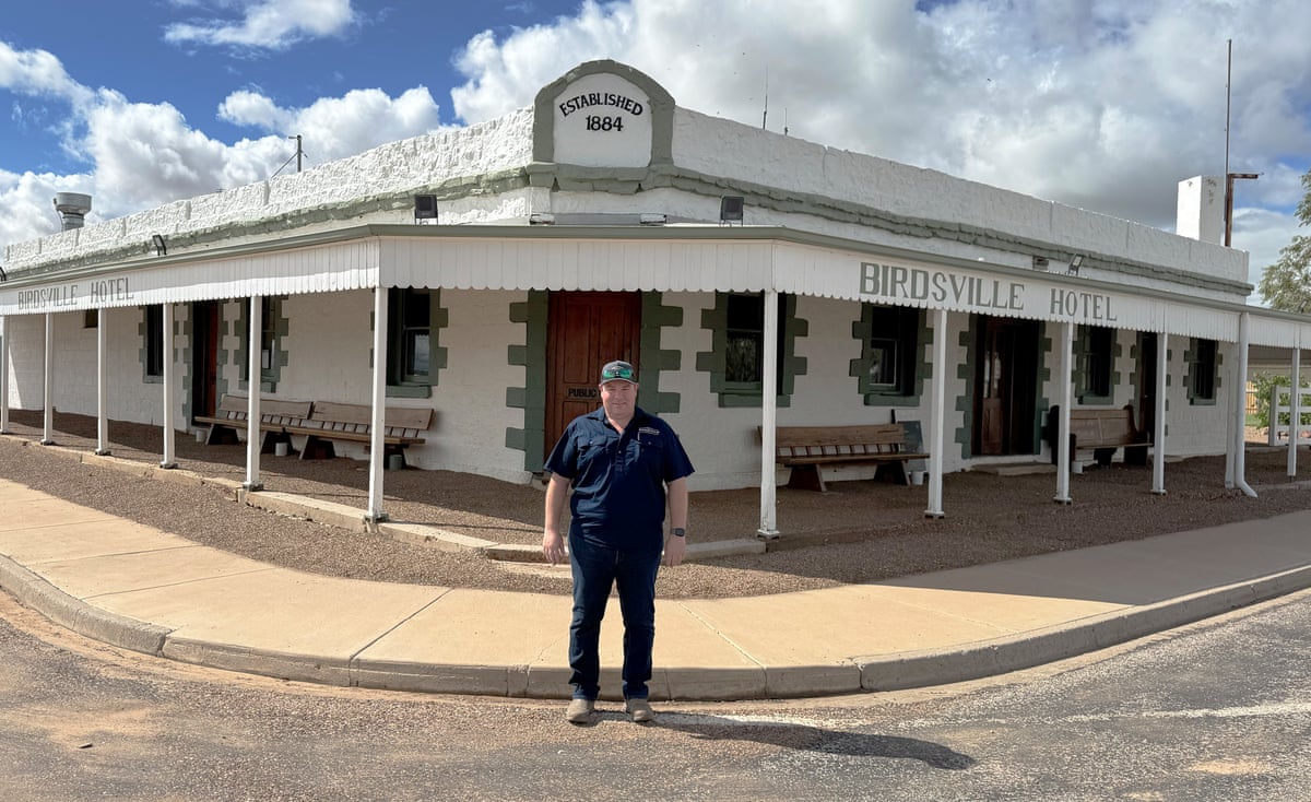 Birdsville Hotel manager Ben Fullagar