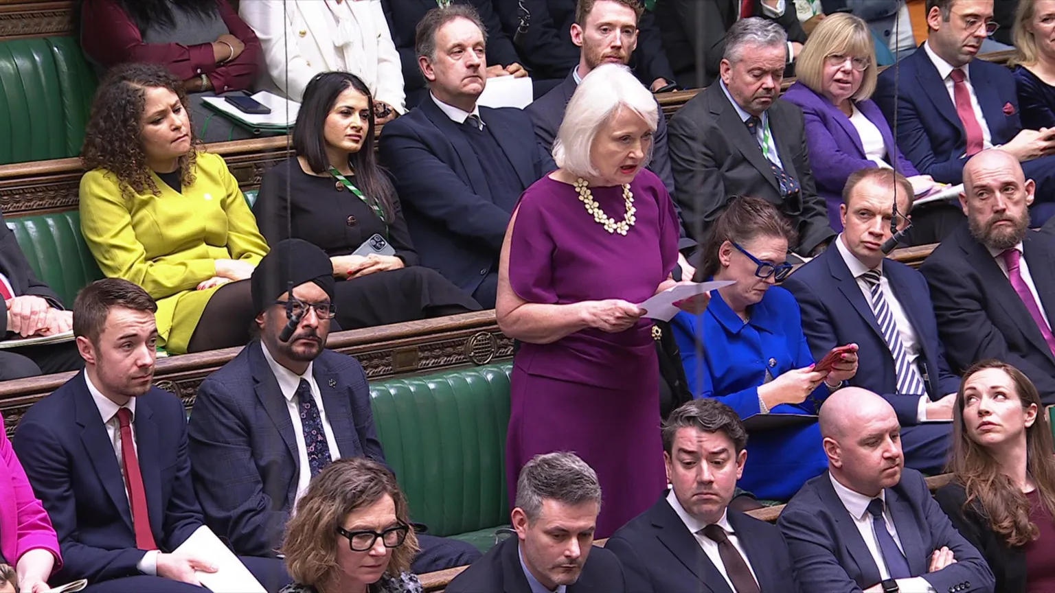 Parliament The MP for Mitcham and Morden, Siobhain McDonagh, raising the issue at Prime Minister's Question Time