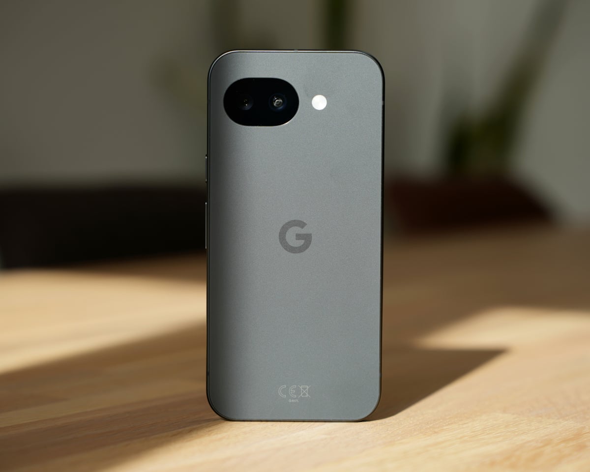 The back of the Google Pixel 10a.