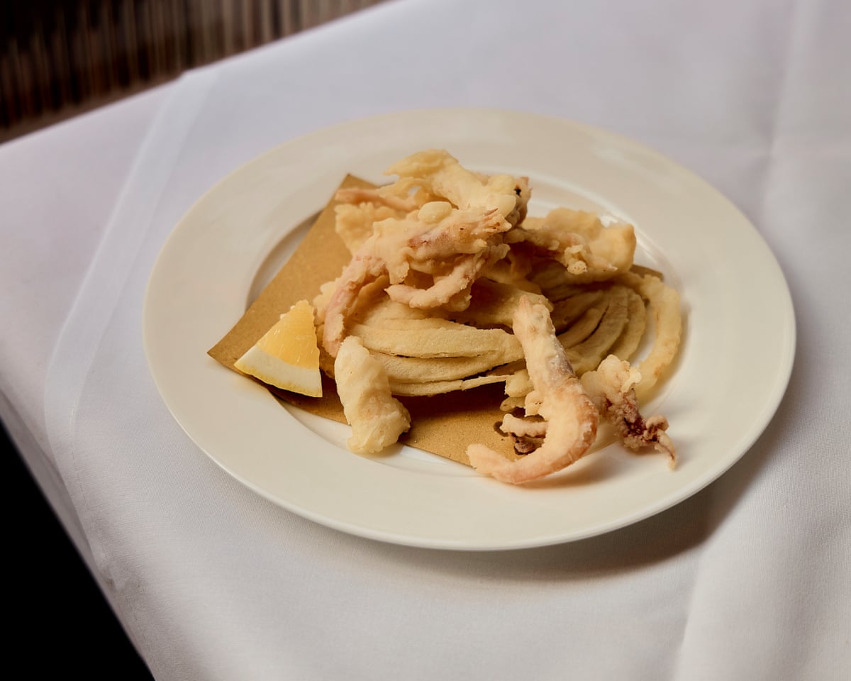 Osteria Vibrato’s seafood fritto misto: ‘Worth every one of its judiciously battered calories.’