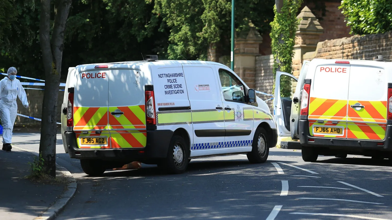 EPA-EFE/REX/Shutterstock Magdala Road scene