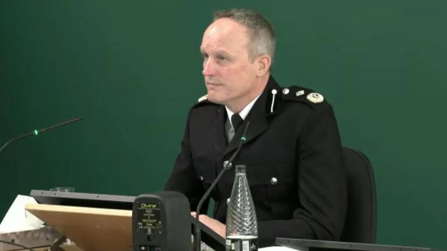 The Nottingham Inquiry Temporary Deputy Chief Constable Rob Griffin at the Nottingham Inquiry