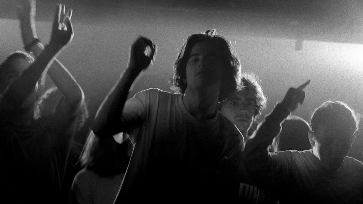  Ravers on the dancefloor at the Hacienda in Manchester 1989