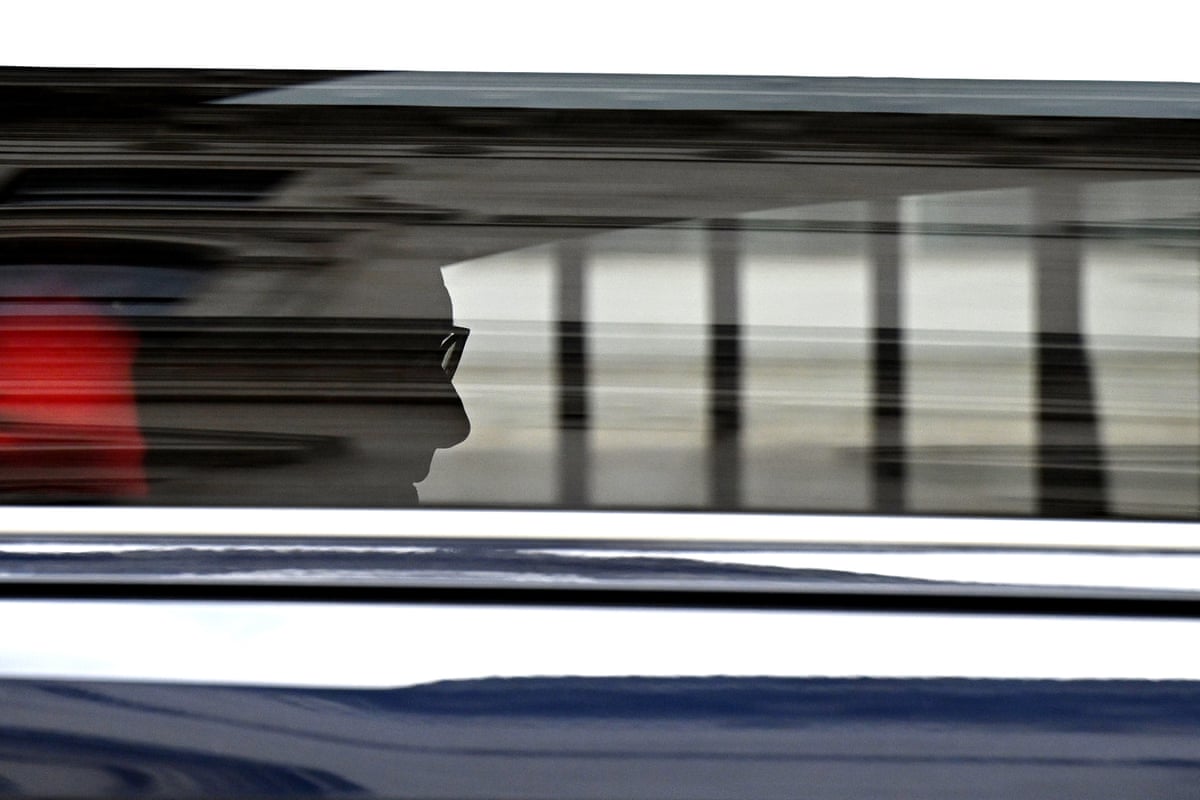 Keir Starmer in his car heading for the Commons for PMQs within the past half hour.