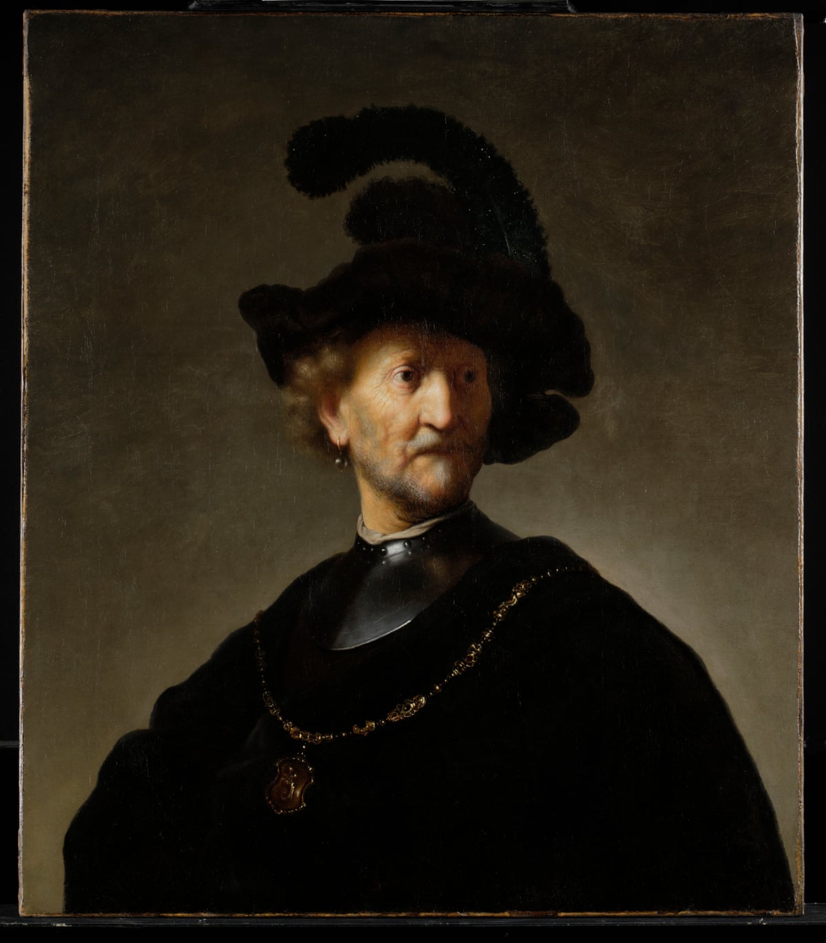 Version of Old Man with a Gold Chain