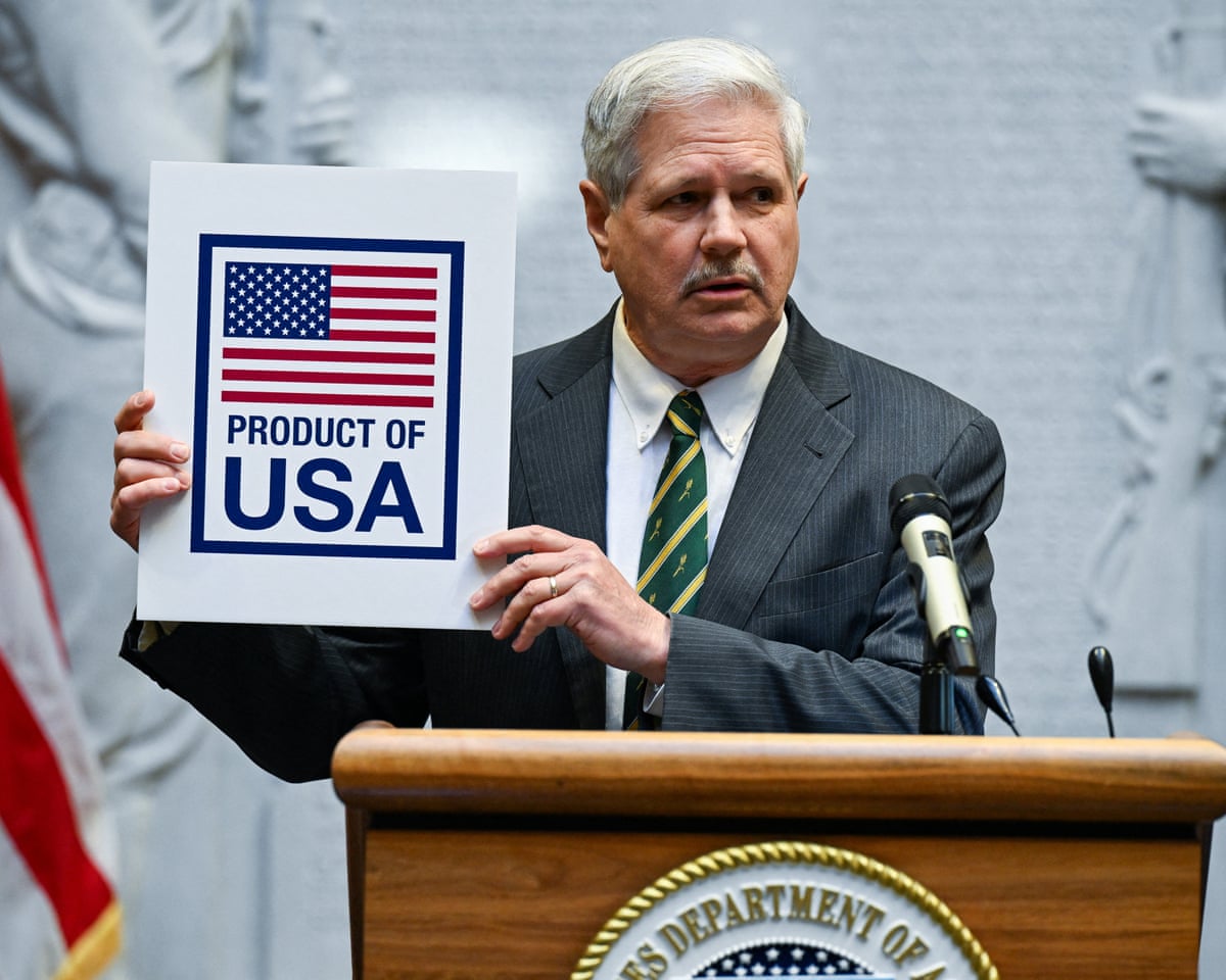 Senator John Hoeven speaks at a National Agriculture Day event, Washington DC, 24 March 2026.