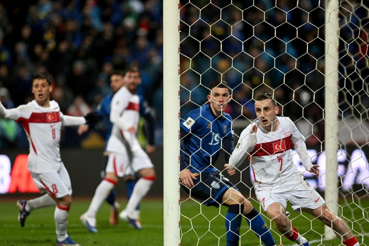 Kerem Akturkoglu gives Turkey the lead against Kosovo
