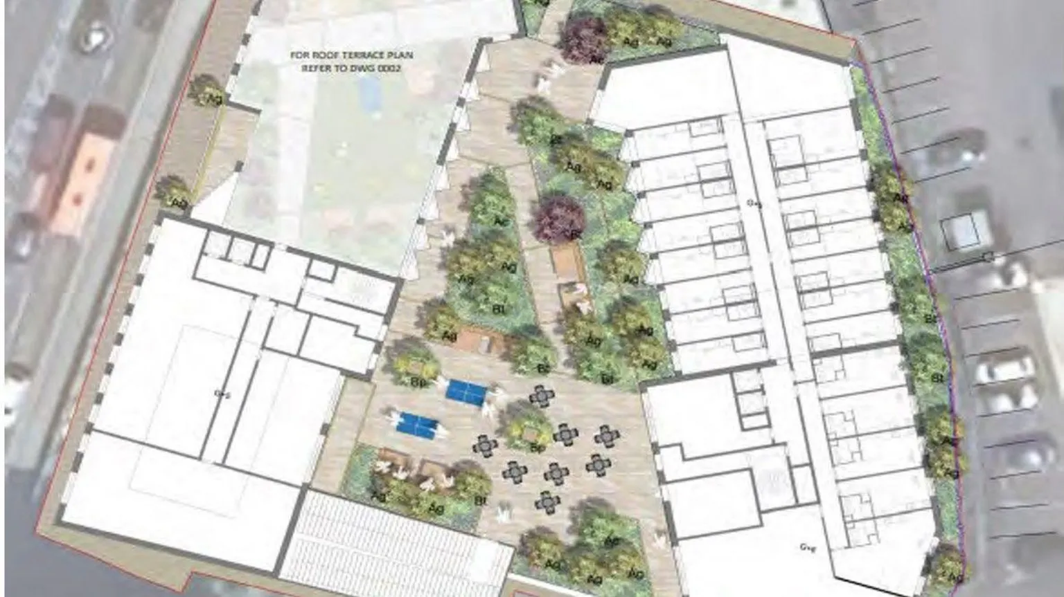 DCSDC A proposed image of the plans for the 281 student accommodation on the Strand Road 
