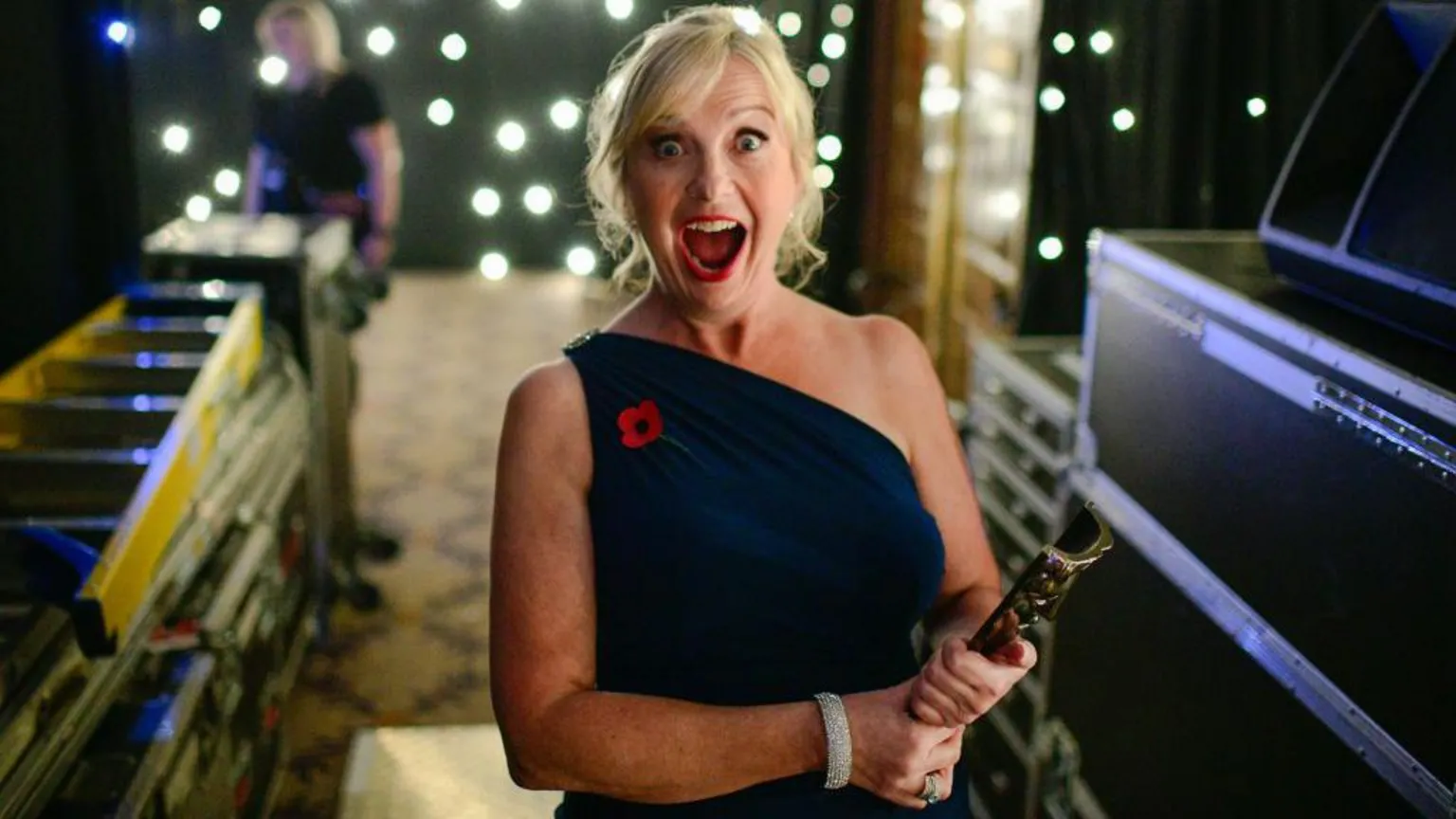  Carol Kirkwood, British Academy Scotland Awards at the DoubleTree by Hilton Hotel Glasgow Central.Date: Sunday 3 November 2019.Venue: DoubleTree by Hilton Hotel Glasgow Central.