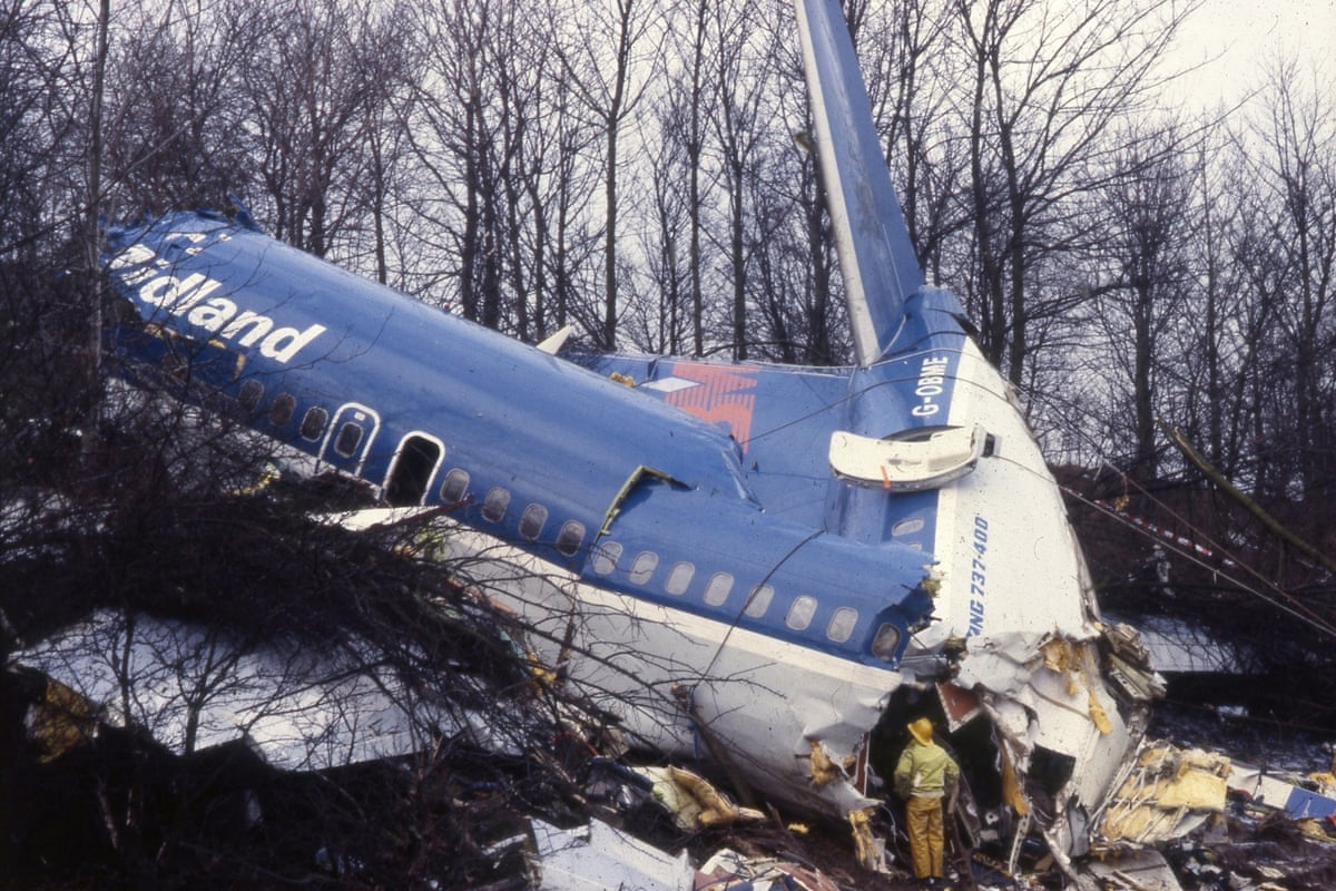 The crashed BMA flight 092. 