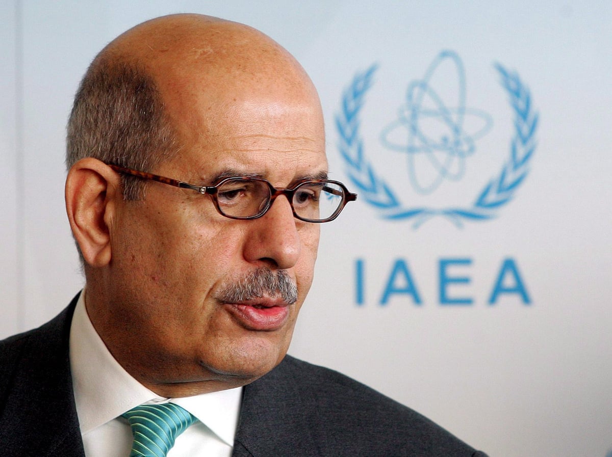 Former IAEA director general Mohamed El Baradei