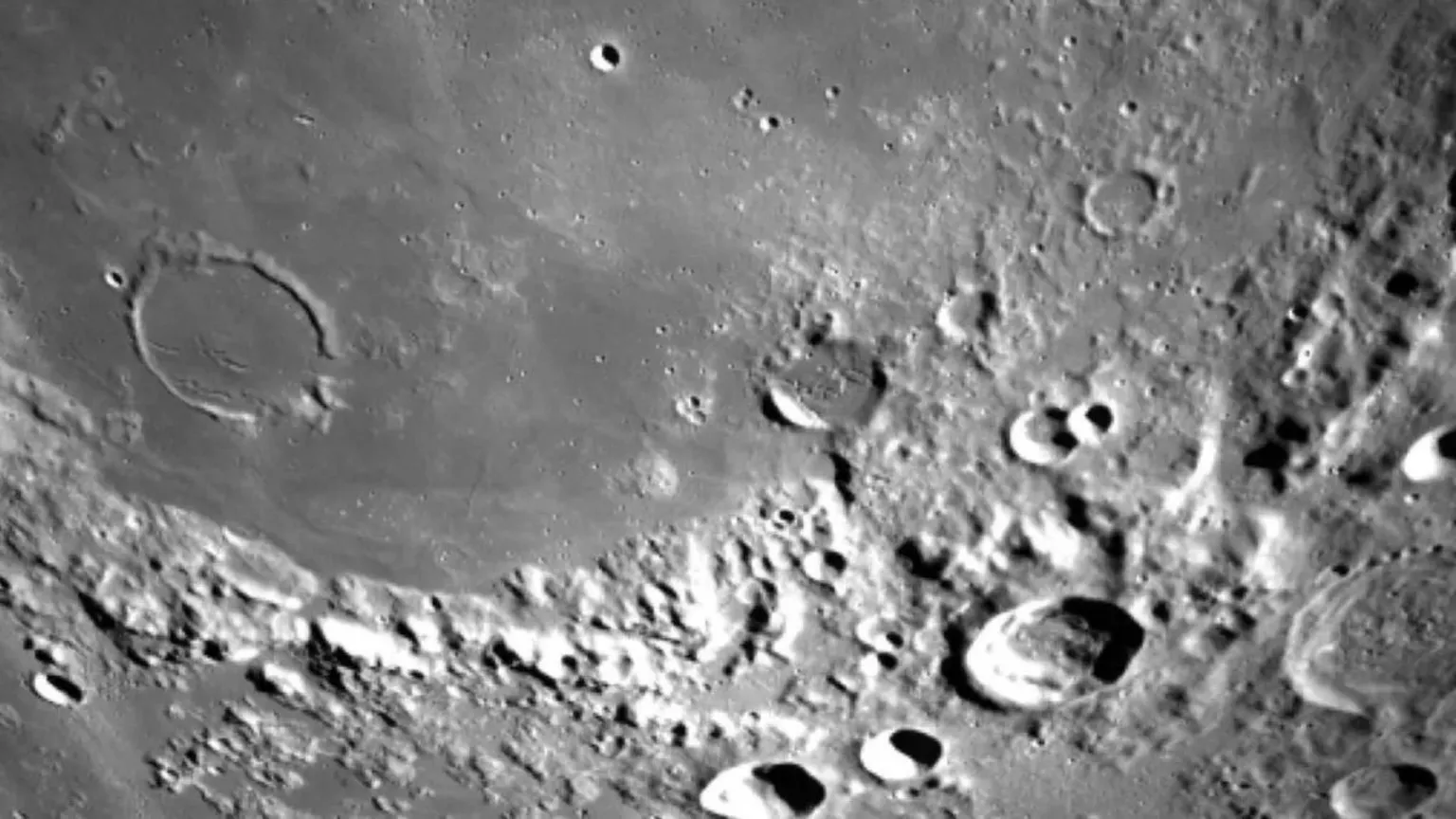 ISRO A photo of the moon's far side captured in 2023 by a camera on India's Chandrayaan-3 probe