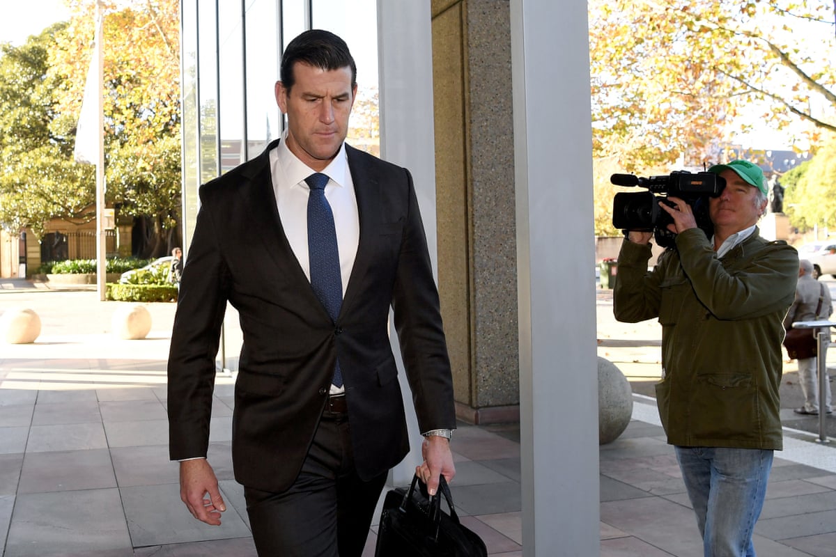 Ben Roberts-Smith arrives at the federal court in Sydney, 18 May 2022