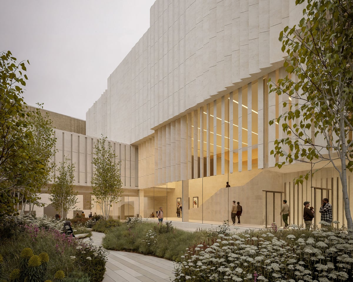 New design for a National Gallery wing