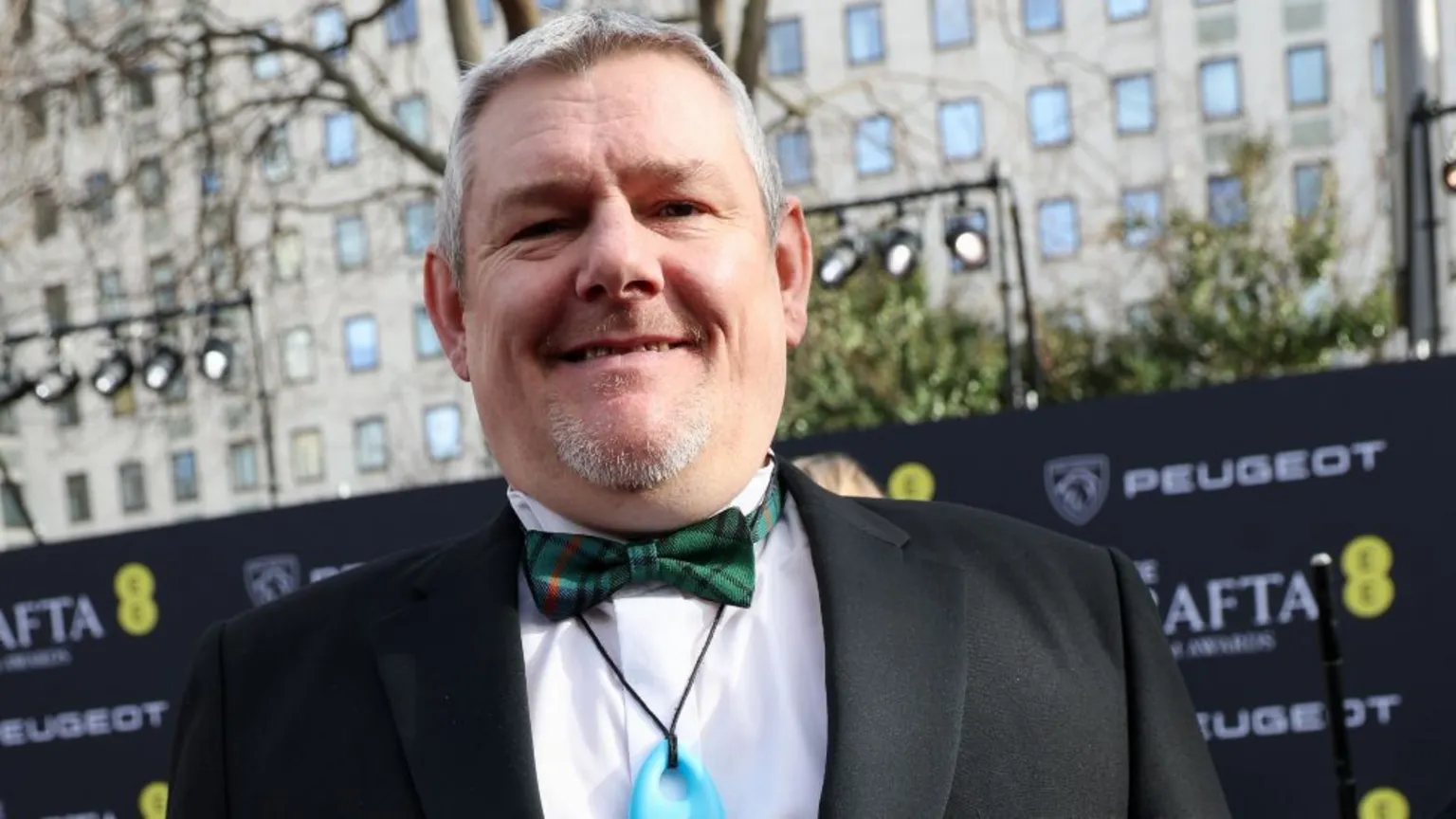 John Davidson attends the EE BAFTA Film Awards 2026 at The Royal Festival Hall on February 22, 2026 in London, England
