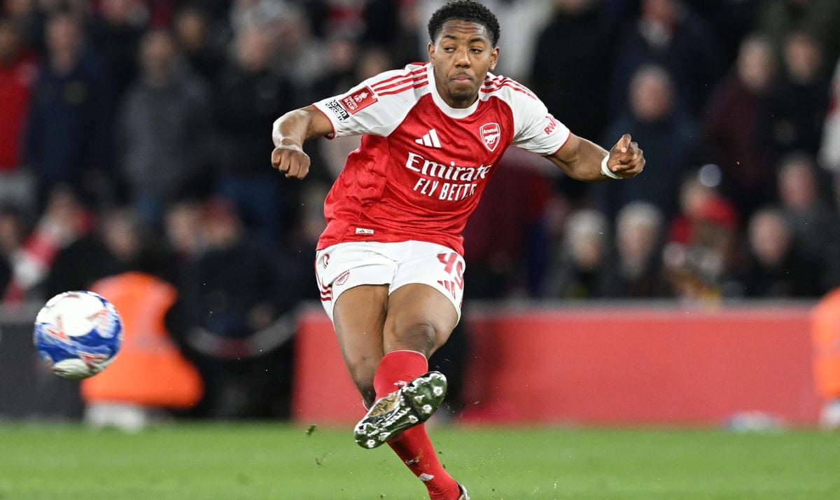 Myles Lewis-Skelly has featured in 14 Premier League matches for Arsenal this season but only started one of them before this afternoon.