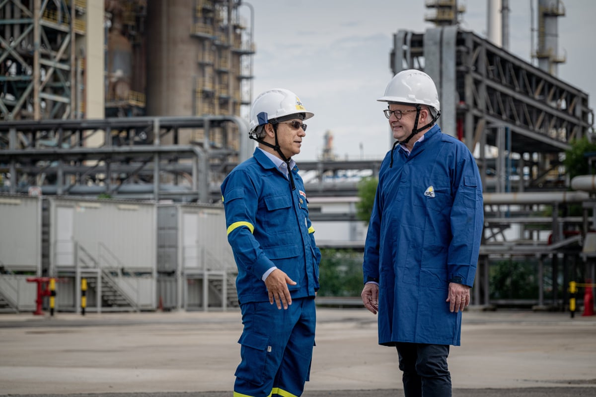 Anthony Albanese visited Singapore last week